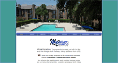 Desktop Screenshot of mccallumapts.com